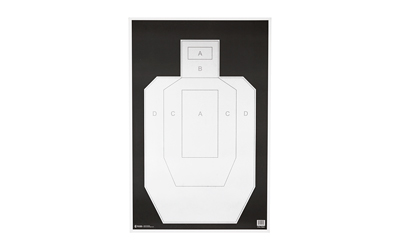 ACTION TGT IPSC PBKB PAPER 100PK