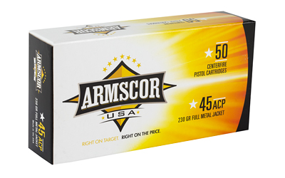 ARMSCOR 45ACP 230GR FMJ 50/1000