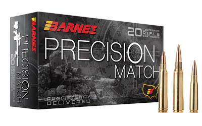 BARNES PREC MTH 5.56NATO 85GR 20/200