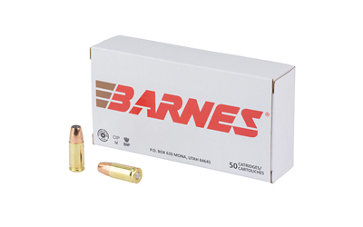 BARNES DEFENSE 9MM 124GR 50/500