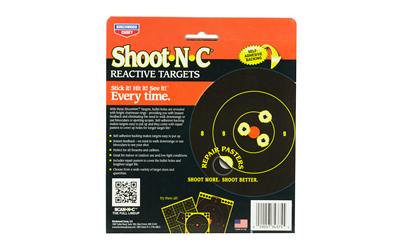 B/C SHT-N-C RND BULLSEYE TGT 240-3"