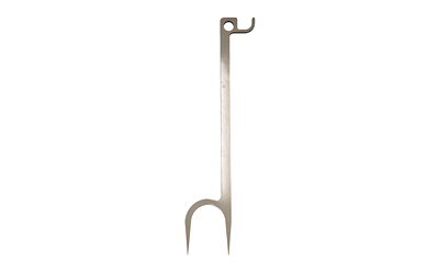 BCCFGSTH_1.jpg B/C STEEL TARGET HANGER WHITE 1 HOOK