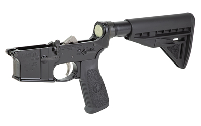 BCM CMPLT LWR W/BCM STK MD 3 BK BLEM