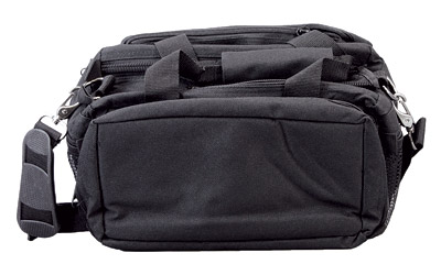 BD910_1.jpg BULLDOG RANGE BAG DLX W/STRAP BLK