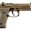 BERETTA M9A4 G CEN 9MM 4.8" 18RD FDE