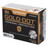 SPR GOLD DOT 380ACP 90GR HP 20/200