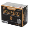 SPR GOLD DOT 9MM+P 124GR HP 20/200