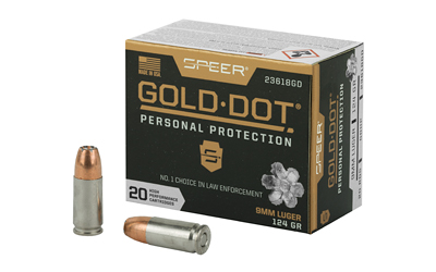 CCI23618GD_1.jpg SPR GOLD DOT 9MM 124GR HP 20/200