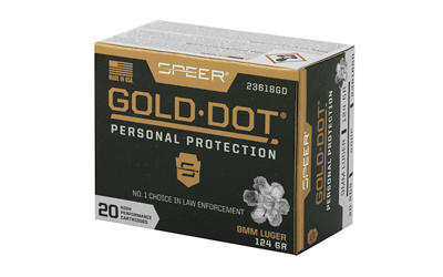 CCI23618GD_3.jpg SPR GOLD DOT 9MM 124GR HP 20/200