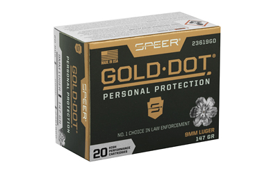 CCI23619GD_2.jpg SPR GOLD DOT 9MM 147GR HP 20/200
