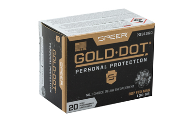 CCI23913GD_2.jpg SPR GOLD DOT 327FED 100GR HP 20/200