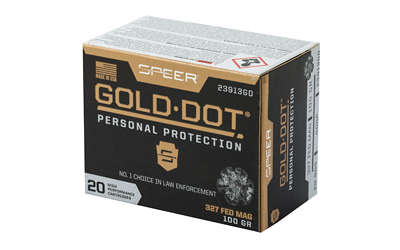 CCI23913GD_3.jpg SPR GOLD DOT 327FED 100GR HP 20/200