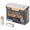 SPR GLD DOT CARRY GUN 40S&W 165GR HP