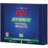 CCI3745B_1.jpg CCI 45ACP BISMUTH SHOTSHELL 10/200