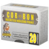 COR09125_3.jpg CORBON 9MM+P 125GR JHP 20/500
