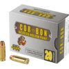 COR38X11520_1.jpg CORBON 38SUPER+P 115GR JHP 20/500