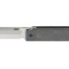 CRKT MINIMALX GRAY 2.19" PLAIN EDGE