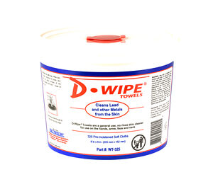 DLEADWT-325-22_1.jpg D-WIPE TOWELS 2-325 CT TUBS