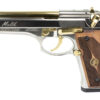 DERYA MELIK 9MM 4.9" 10RD SLVR/GOLD