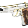 DERYA MELIK 9MM 4.9" 10RD SLVR/GOLD