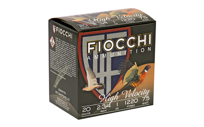 FIOCCHI 20GA #7.5 HV LD HUNT 25/250