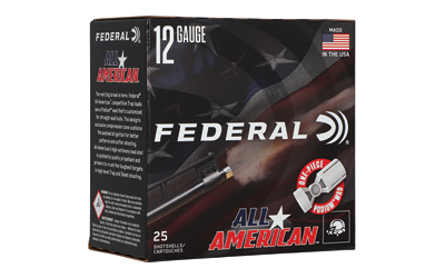 FED ALL AMERICAN 12GA 2.75" 1OZ #8