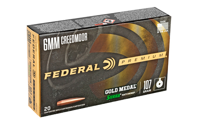 FED GOLD MDL 6MMCRD 107GR SMK 20/200