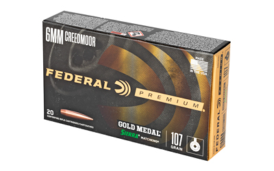 FED GOLD MDL 6MMCRD 107GR SMK 20/200