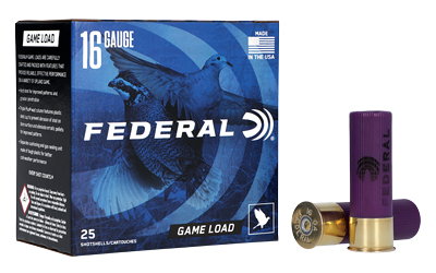 FEH1606_1.jpg FED GAME LOAD 16GA 2 3/4" #6 25/250