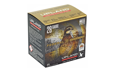 FED UPLAND 28GA #8 SHOTSHELL 25/250
