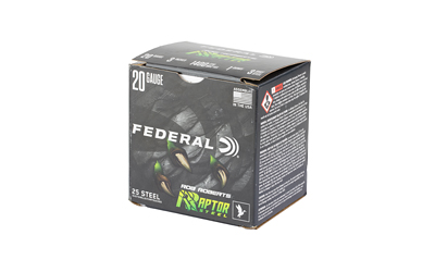 FERRS2093_3.jpg FED RAPTOR STEEL 20GA 3" 1OZ #3 25