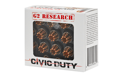 G2R CIVIC DUTY 40S&W 122GR 20/500