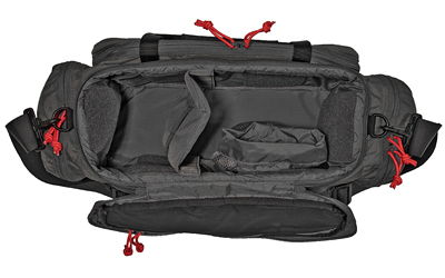 GGP602002_4.jpg GGG RANGE BAG BLACK W/RED ZIPPER PUL