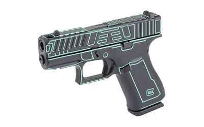 GLOCK 43X 9MM 10RD OUTLANDER BLUE