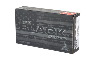 HRNDY BLACK 308WIN 168GR AMAX 20/200