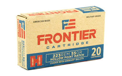 FRONTIER 223REM 55GR HP MATCH 20/500