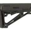 HOGUE AR15 STK COMMERCIAL RBR BLK