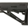 HOGUE AR15 STK COMMERCIAL RBR BLK