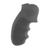 HOGUE MONOGRIP S&W K/L RND BUTT BLK