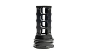HUX1598_1.jpg HUX MUZZLE BRAKE QD 338 3/4X24 BLK