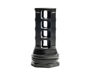 HUX1598_1.jpg HUX MUZZLE BRAKE QD 338 3/4X24 BLK