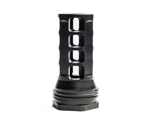 HUX1647_1.jpg HUX MUZZLE BRAKE QD 338 5/8X24 BLK
