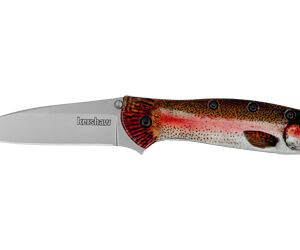 KER1660TROUT_1.jpg KERSHAW LEEK 3" RNBW TROUT/SILVER
