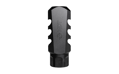 MDT103636-BLK_1.jpg MDT ELITE MUZZLE BRAKE 1/2X28 BLK