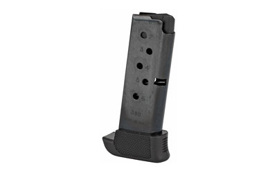 MAG RUGER LCP 380ACP 7RD BL W/EXT