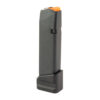 MAG SHIELD FITS GLOCK 17 +5/4 EXT BK