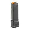 MAG SHIELD FITS GLOCK 19 +5/4 EXT BK
