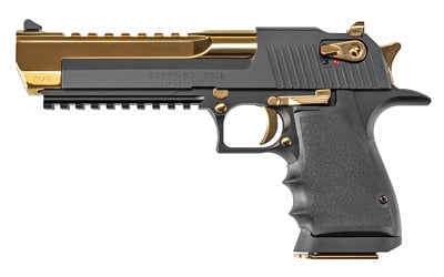 DE L6 44MAG 6" 8RD BLK/GLD