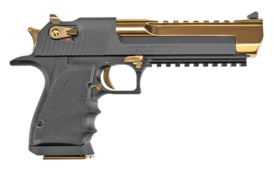 DE L6 44MAG 6" 8RD BLK/GLD