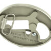 NAA LNG RFL CUST OVAL BELT BUCKLE